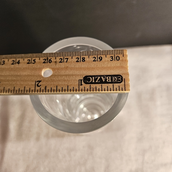 Vintage Cristal 1960s Vase Mod. 3586 By T. Wirkkala For Karhula- Iittala, - Picture 9 of 9